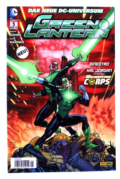 Green Lantern Comic (Das neue DC-Universum) Nr. 5: Sinestro und Hal Jordan gegen das Sinestro Corps von Panini
